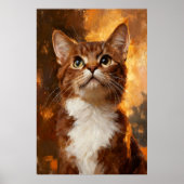 Poster Golden Gaze (Devant)