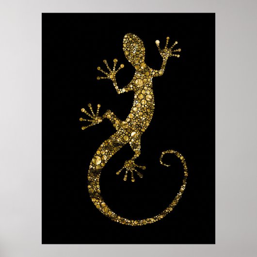 Poster Golden Gecko (Devant)