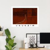 Poster Golden Gondola (Bureau à domicile)