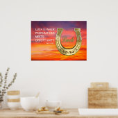 Poster Golden horseshoe (Cuisine)