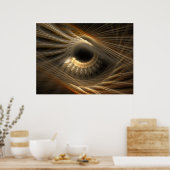 Poster 'Golden Iris' (Cuisine)