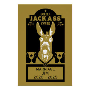 Poster Golden Jackass