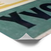 Poster Golden Jazz Age Yvonne Legeay par Gesmar (Coin)