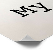 Poster Golden Labrador (Coin)