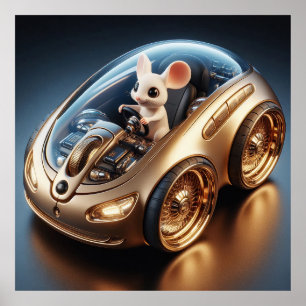 Poster Golden Mouse-Mobile : La mission d'une petite sour