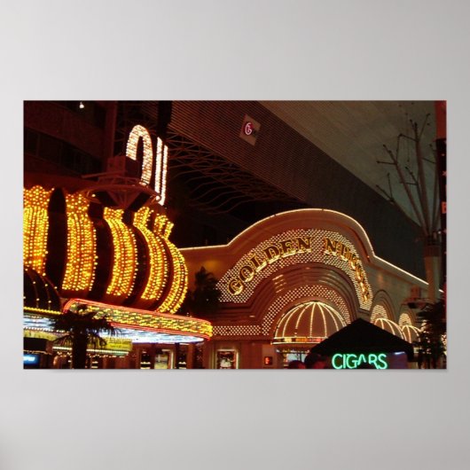 Poster Golden Nugget Las Vegas (Devant)