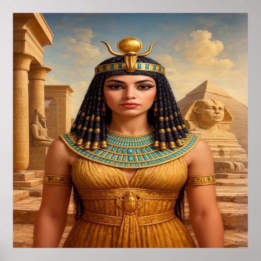 Poster Golden Queen of the Nile (Devant)