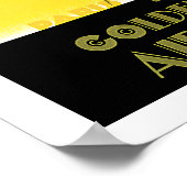 Poster Golden Ray ~ Union aérienne (Coin)