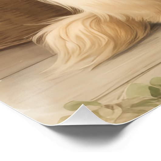 Poster Golden Retriever (Coin)