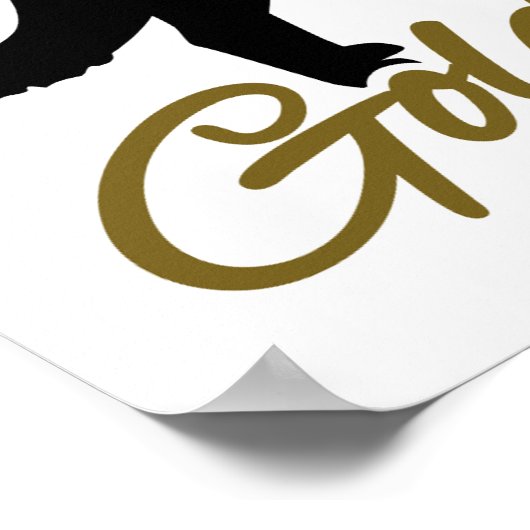 Poster Golden Retriever (Coin)