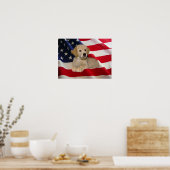 Poster Golden Retriever All American Puppy (Cuisine)
