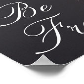 Poster Golden Retriever Avec Papillon Sur Son Nez (Coin)