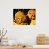 Poster Golden Retriever Chien Chien Chien Chien (Cuisine)