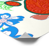 Poster Golden Retriever, citation (Coin)