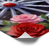 Poster Golden Retriever Dog Valentine's Day  (Coin)