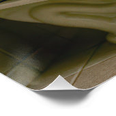 Poster Golden Retriever Sitting On the Toilet Texting (Coin)