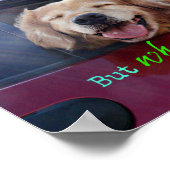 Poster Golden Retriever Travel Friendship (Coin)