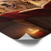 Poster Golden Retrivers Noël Caroling Holiday (Coin)