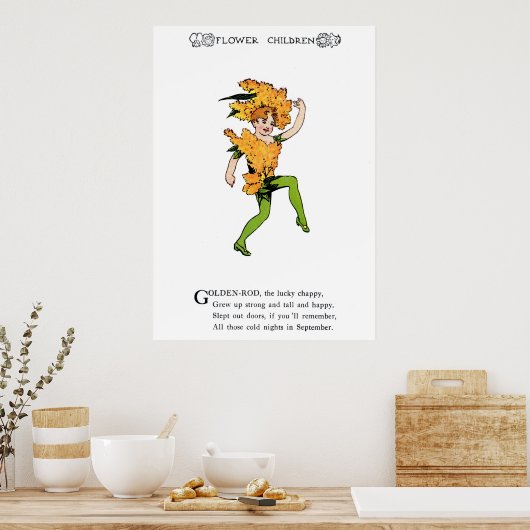 Poster Golden-Rod (Cuisine)