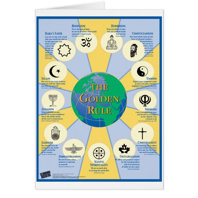 Poster Golden Rule (Voorkant)