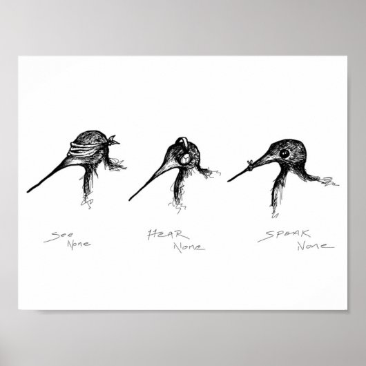 Poster Golden Rules (Devant)