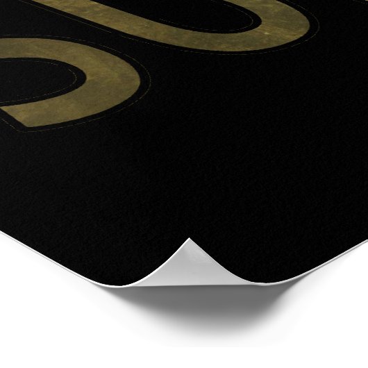 Poster Golden Star Superstar (Coin)