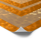 Poster Golden Sun Mandala - Chaleureux regards (Coin)