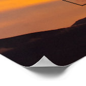 Poster Golden Sunset Personalized Family Trees (Coin)