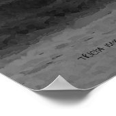 Poster Golden sur Bow Bridge en Neige (Coin)