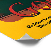 Poster Golden Vibes Sunset Art Print Atmospheric (Coin)