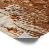 Poster Golden Wheat Mountain // Blurry Pittoresque Peak (Coin)