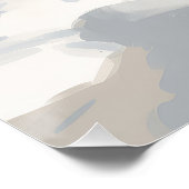 Poster Goldendoodle Chien dans Noël de neige (Coin)