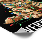 Poster Goldendoodle Christmas I'm Fine Everything Is Fine (Coin)