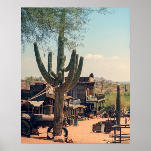 Poster Goldfield Ghost Town (Devant)