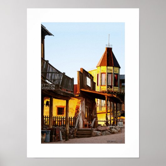 Poster Goldfield Old West Town - Le Brothel (Devant)