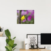 Poster Goldfinch (Bureau à domicile)