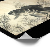 Poster Goldfish Imprimer (Coin)