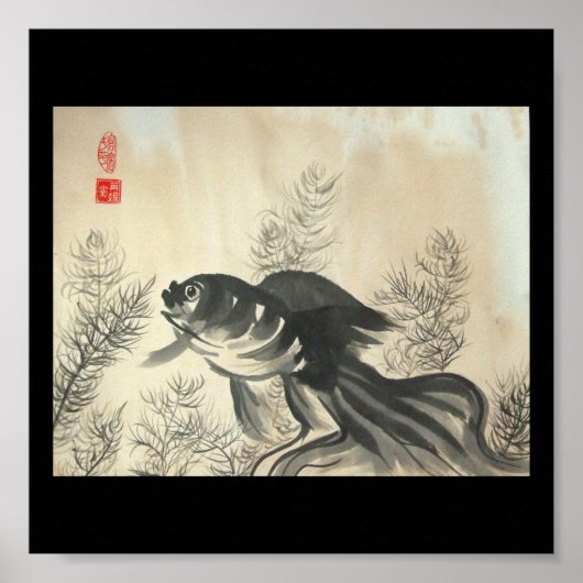 Poster Goldfish Imprimer (Devant)