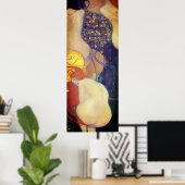 Poster Goldfish par Gustav Klimt (Bureau à domicile)