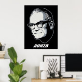 Poster Goldwater AuH2O personnalisable (Bureau à domicile)