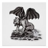 Poster Golem Gargoyle (Devant)
