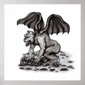 Poster Golem Gargoyle (Devant)