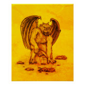 Poster Golem Gargoyle (Devant)