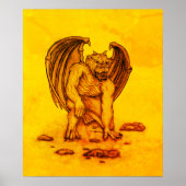 Poster Golem Gargoyle (Devant)