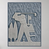 Poster Golf (Devant)