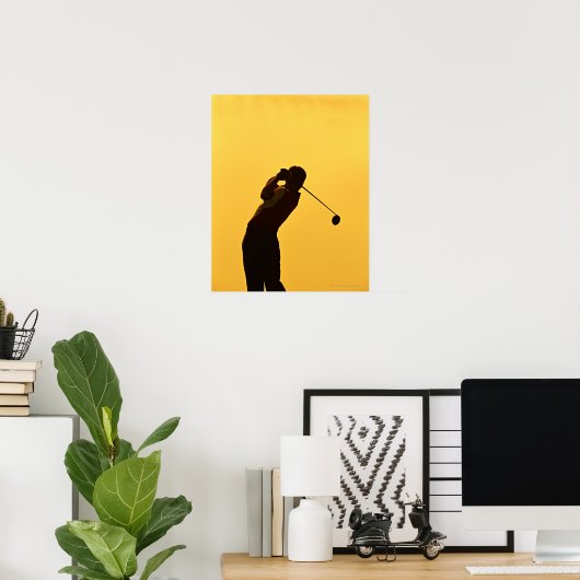 Poster Golf (Bureau à domicile)