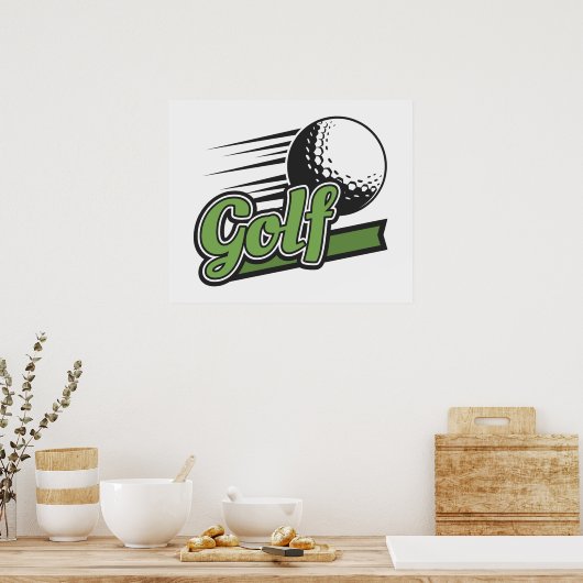 Poster Golf (Cuisine)