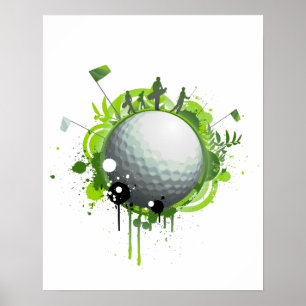 Poster Golf