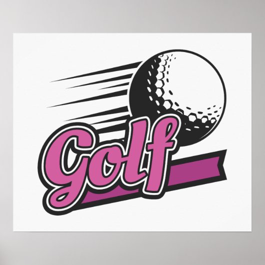Poster Golf (Devant)