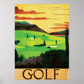 Poster Golf (Devant)